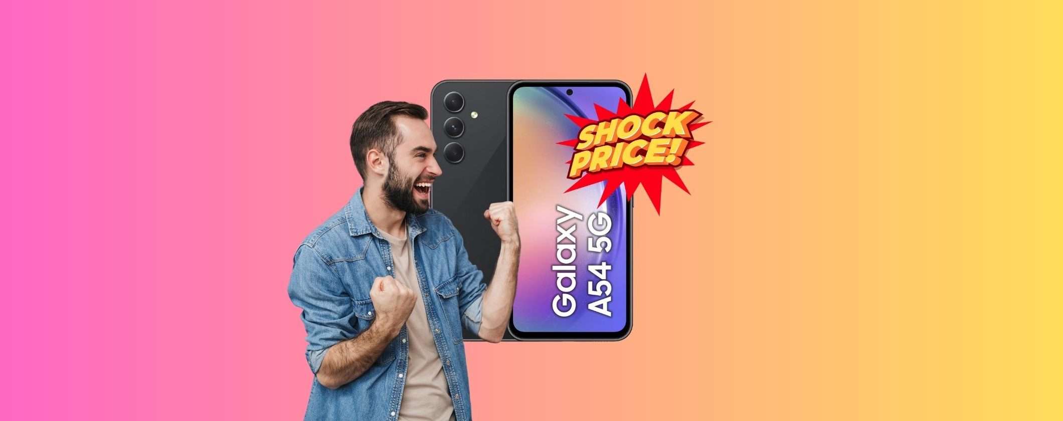 Samsung Galaxy A54: ULTIMI PEZZI in SOTTOCOSTO su eBay Samsung Galaxy A54: ULTIMI PEZZI in SOTTOCOSTO su eBay