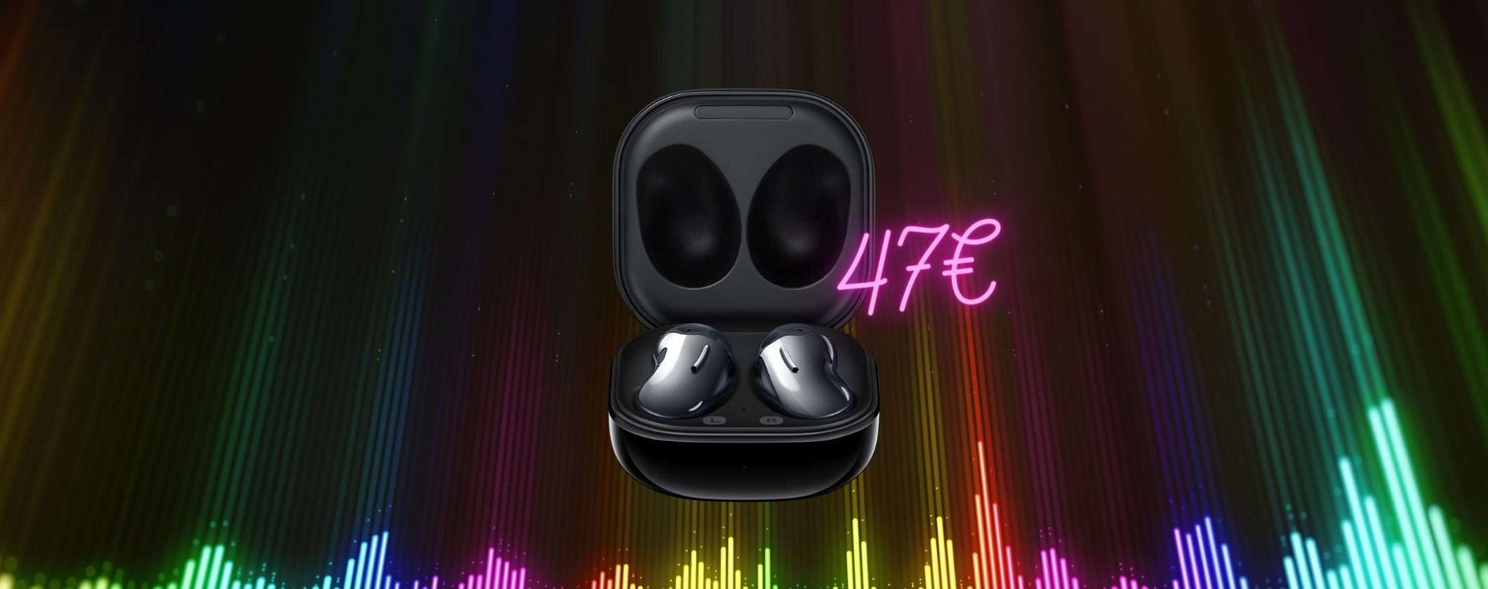 Samsung Galaxy Buds Live: solo 47€ al Prime Day