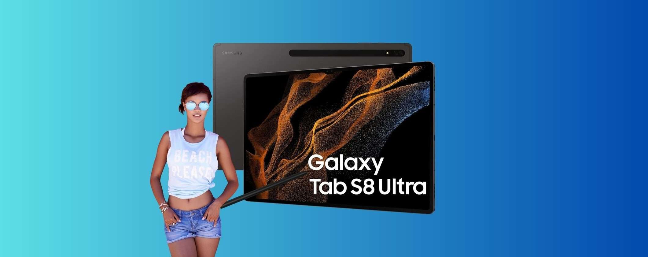 Samsung Galaxy Tab S8 Ultra: sconto fuori di testa al Prime Day Samsung Galaxy Tab S8 Ultra: sconto fuori di testa al Prime Day
