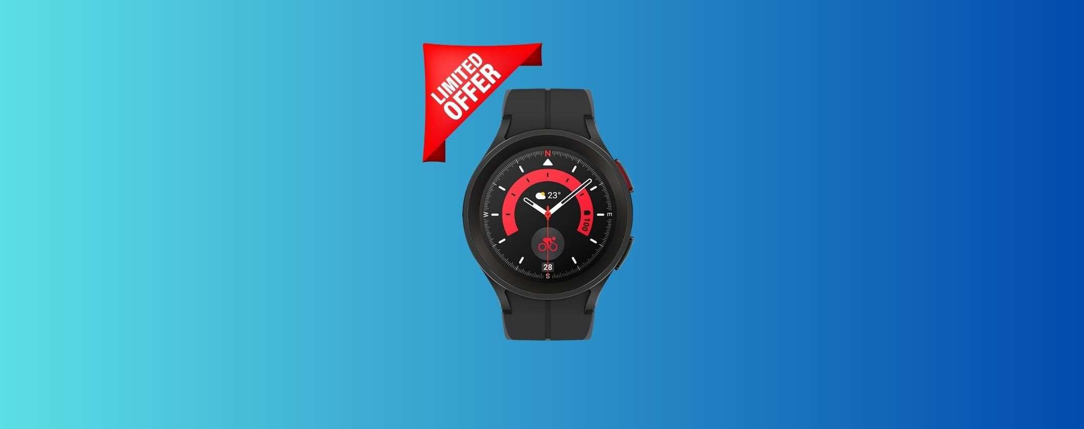 Samsung Galaxy Watch5 Pro LTE: il Prime Day ABBATTE il prezzo Samsung Galaxy Watch5 Pro LTE: il Prime Day ABBATTE il prezzo