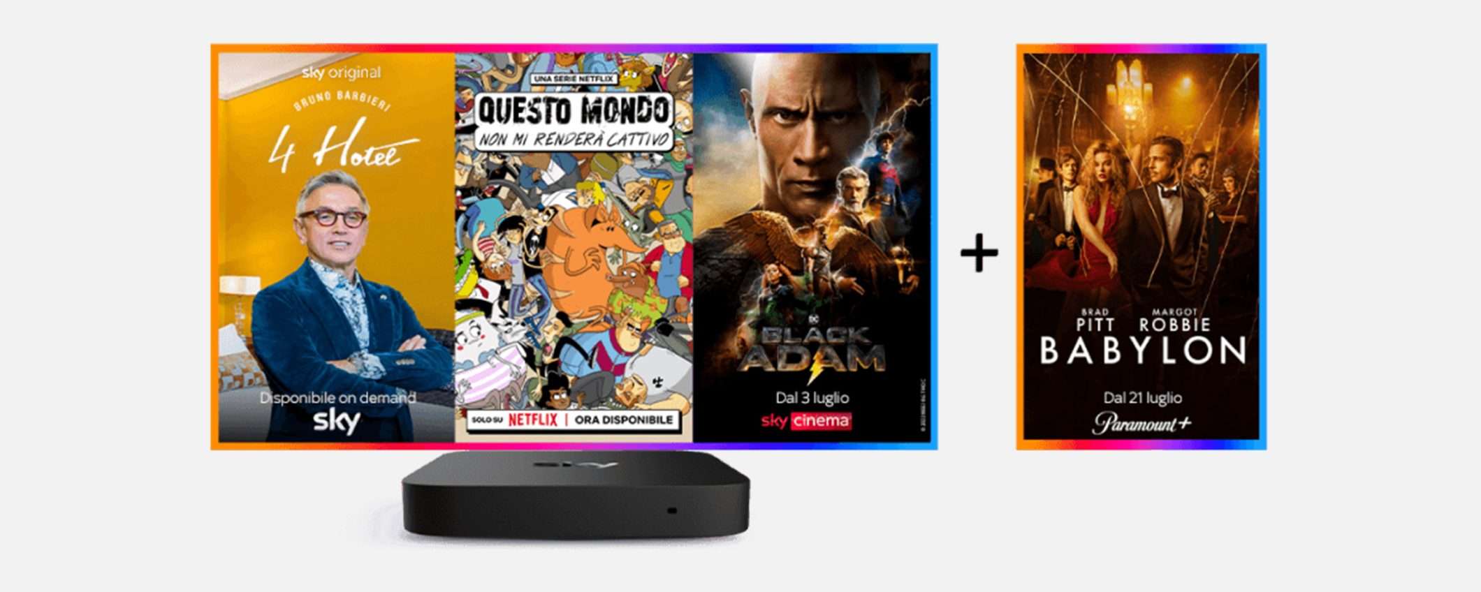 Sky: con la promo estiva hai Netflix, Cinema e Paramount+ a 19€ Sky: con la promo estiva hai Netflix, Cinema e Paramount+ a 19€