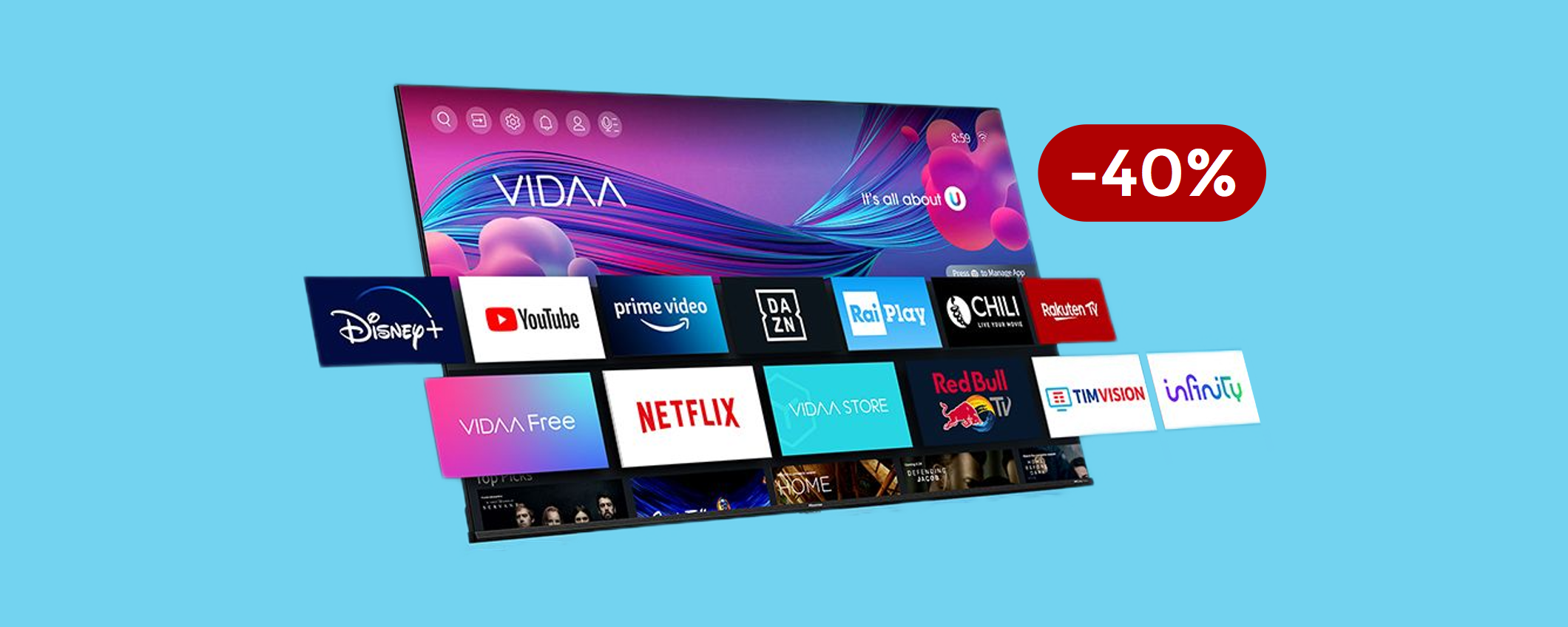 Smart TV 4K Hisense 43 Smart TV 4K Hisense 43