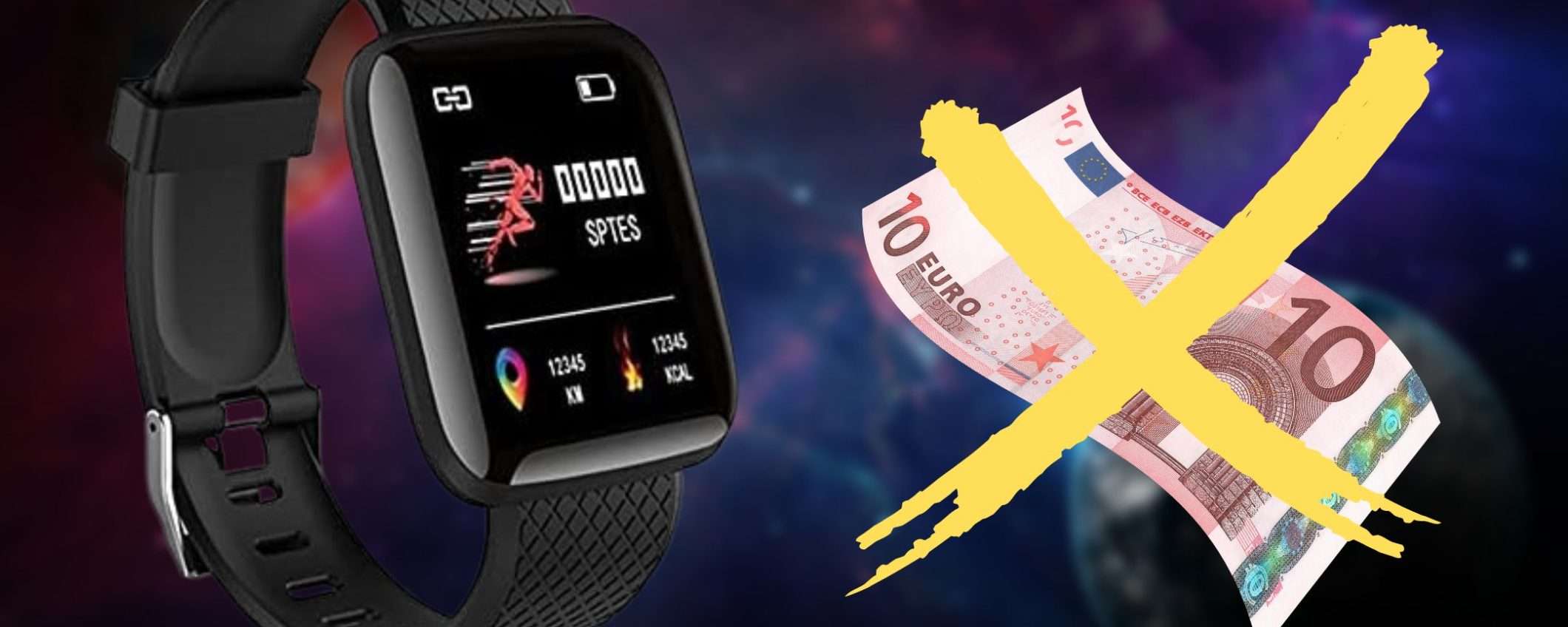 Lo smartwatch costa 9€ su Amazon: prezzi FUORI CONTROLLO Lo smartwatch costa 9€ su Amazon: prezzi FUORI CONTROLLO