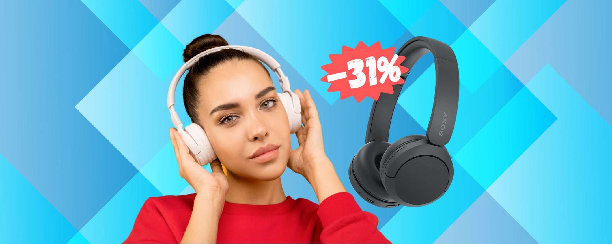 Sony WH-CH520: cuffie MERAVIGLIOSE a ottimo prezzo (-31%) Sony WH-CH520: cuffie MERAVIGLIOSE a ottimo prezzo (-31%)