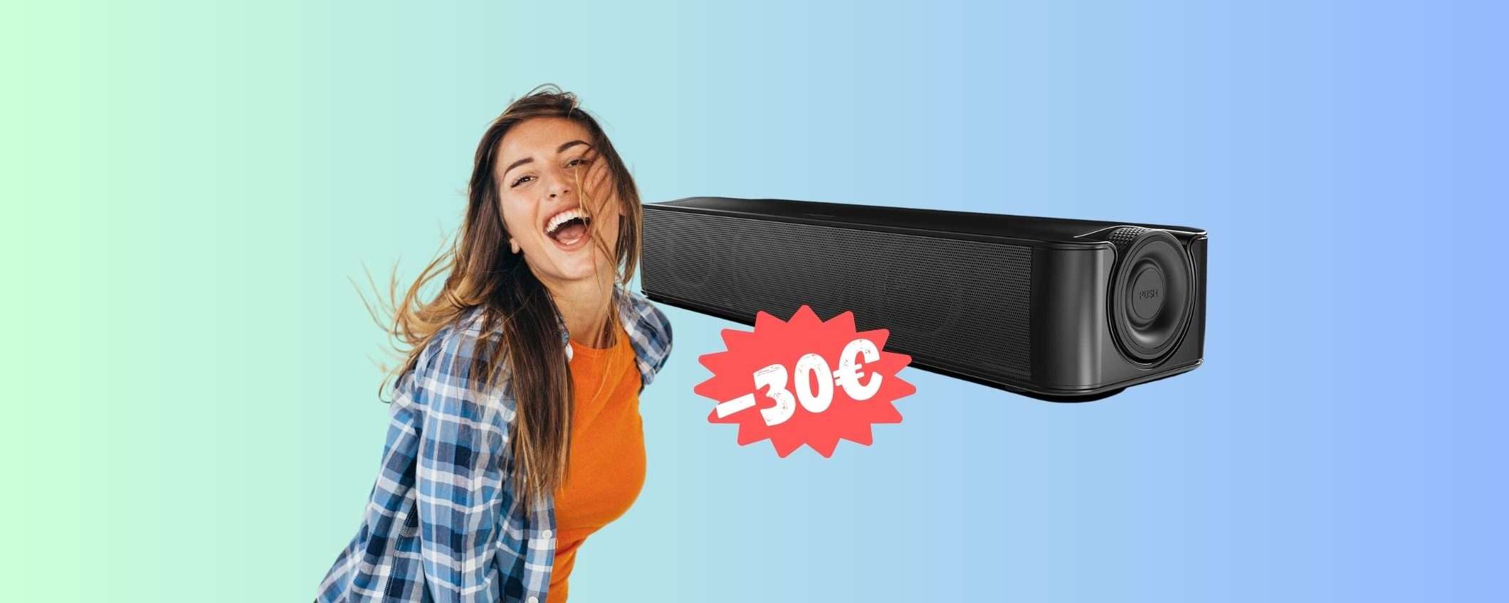 Soundbar Creative con USB e Bluetooth a 30€ in MENO (Amazon) Soundbar Creative con USB e Bluetooth a 30€ in MENO (Amazon)