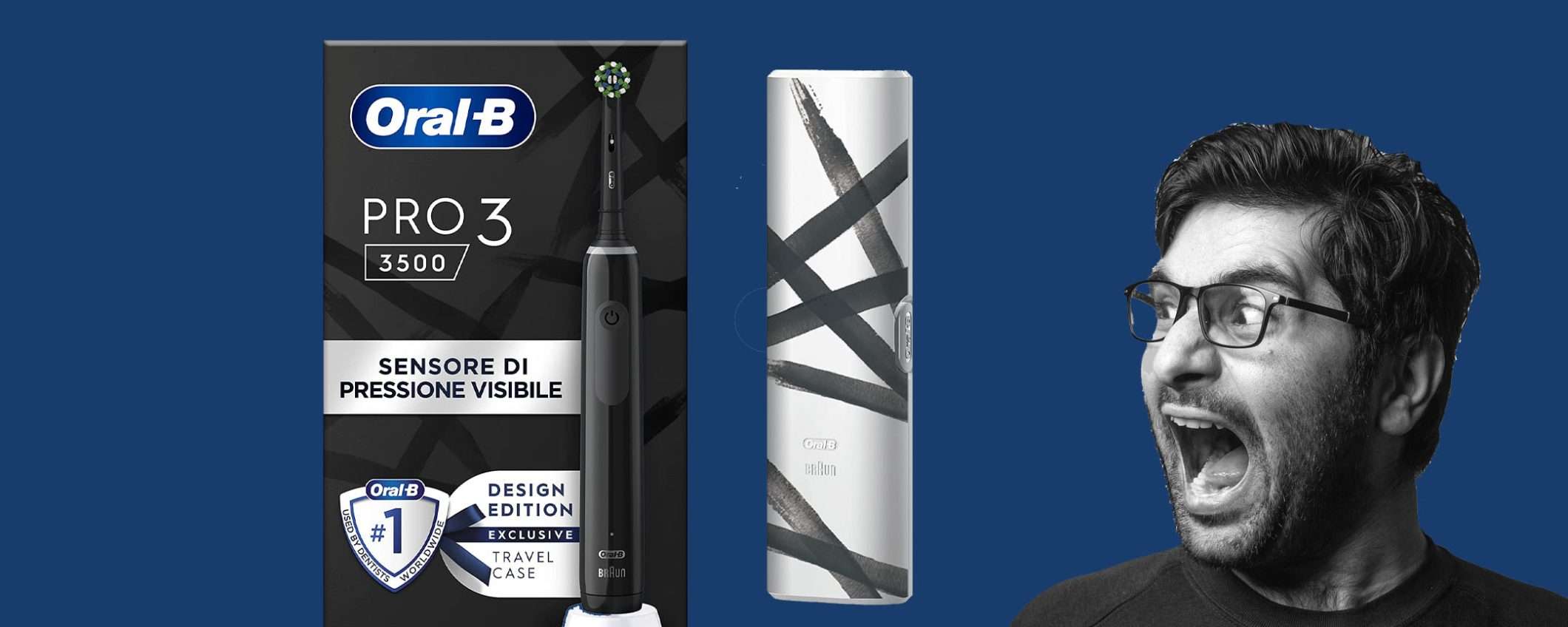 Spazzolino elettrico Oral-B Pro 3: imperdibile con sconto del 23% Spazzolino elettrico Oral-B Pro 3: imperdibile con sconto del 23%