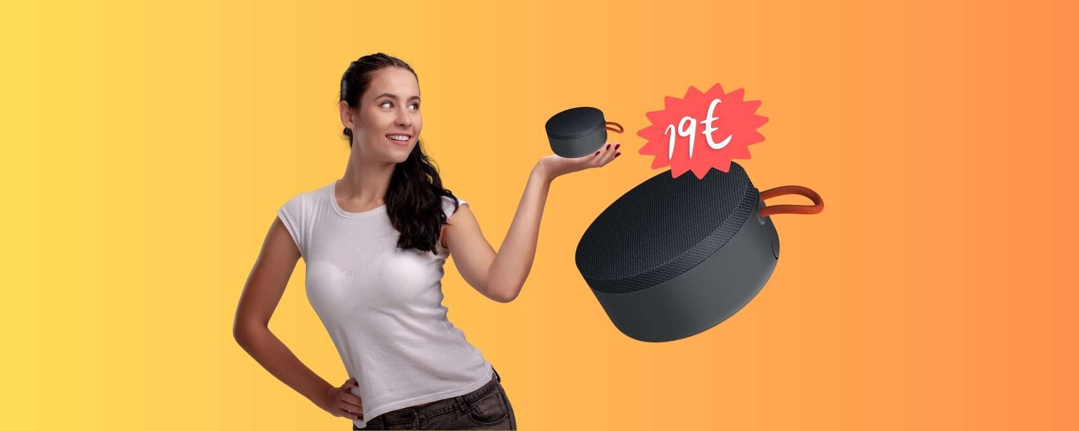 Speaker Bluetooth portatile Xiaomi a 19€: una MERAVIGLIA Speaker Bluetooth portatile Xiaomi a 19€: una MERAVIGLIA