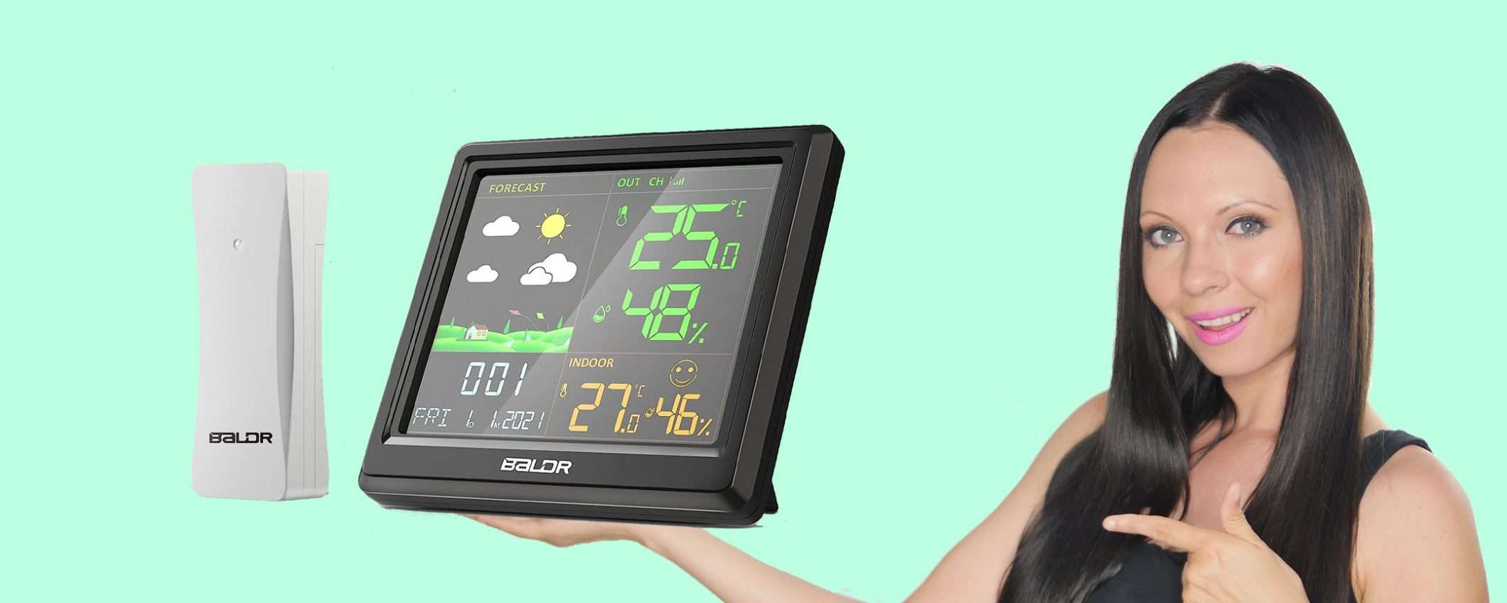 Stazione meteo wireless multifunzione, imperdibile a 31,99€ (-30%) Stazione meteo wireless multifunzione, imperdibile a 31,99€ (-30%)