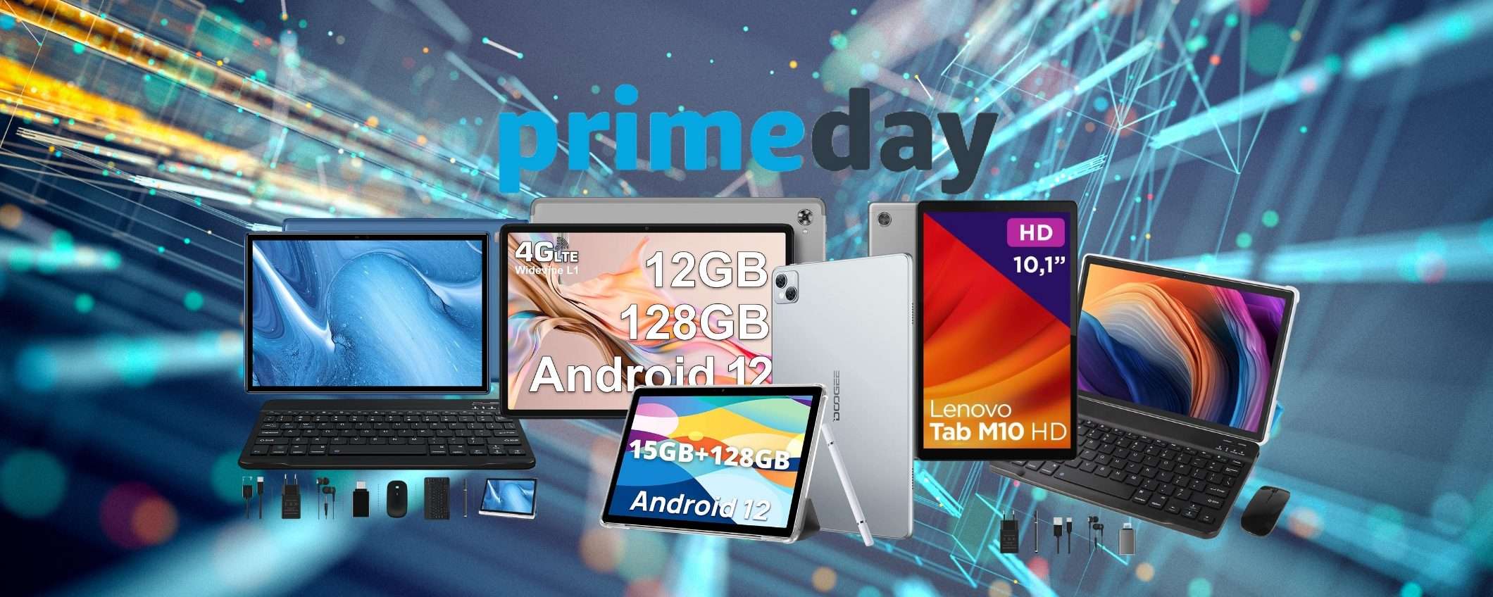 Tablet a meno di 160€ al Prime Day 2023: 5 modelli IMPERDIBILI Tablet a meno di 160€ al Prime Day 2023: 5 modelli IMPERDIBILI