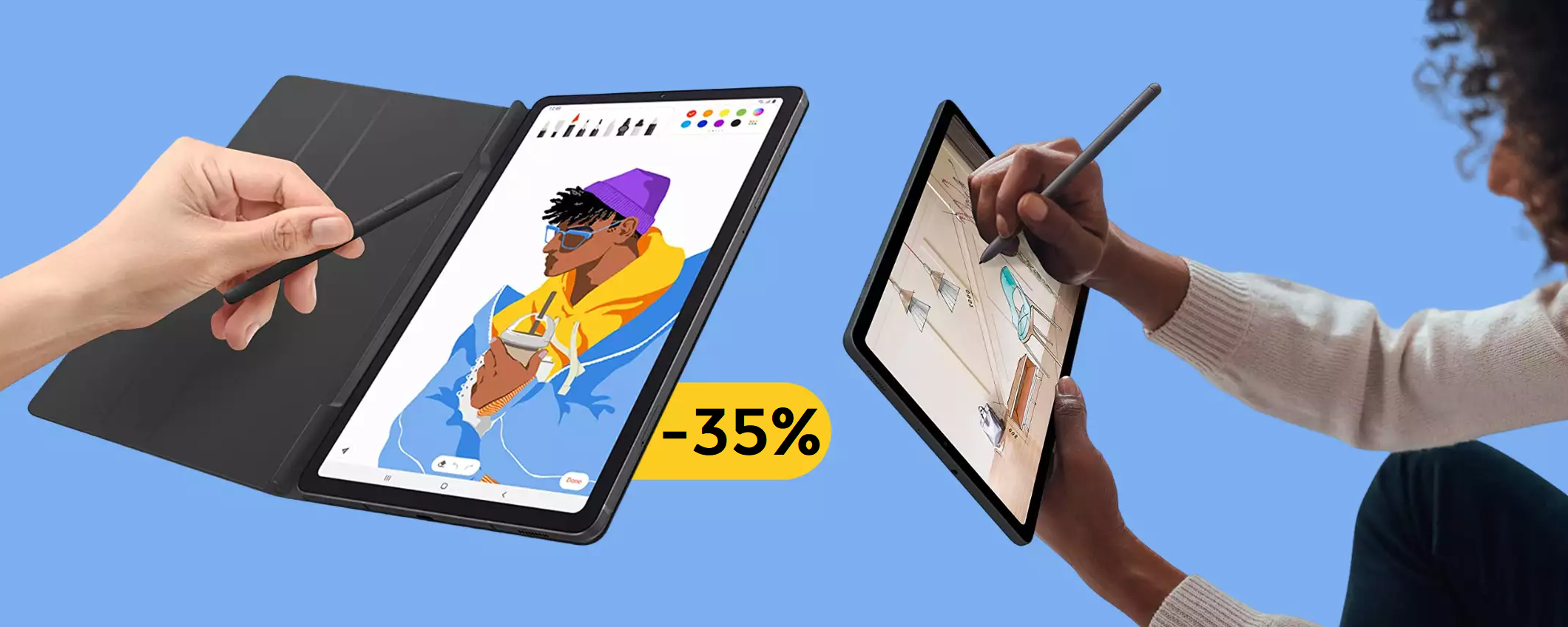 Tablet Samsung con S Pen: questo SCONTO non ritornerà (-155€) Tablet Samsung con S Pen: questo SCONTO non ritornerà (-155€)
