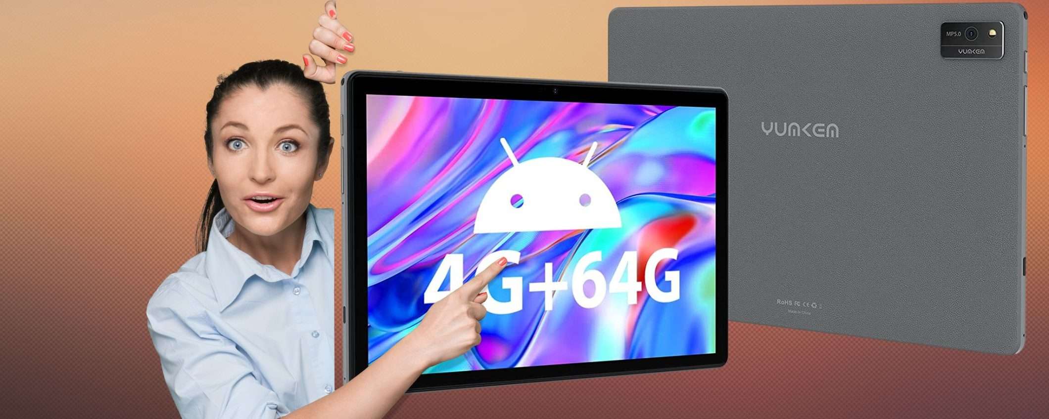 Questo Tablet da 10 Pollici è una bomba e costa solo 68€ su Amazon Questo Tablet da 10 Pollici è una bomba e costa solo 68€ su Amazon