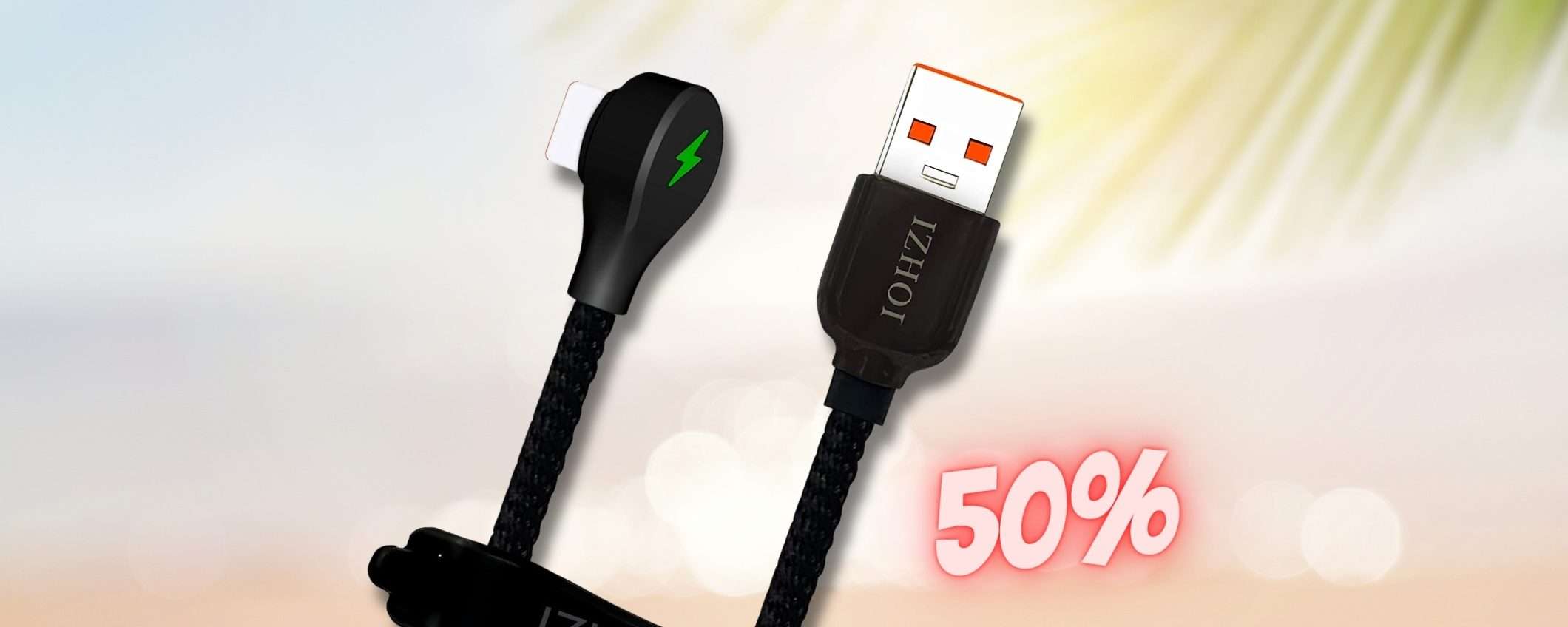 Cavo USB Type C PIATTO: con 2€ hai risolto i tuoi problemi, fino a 66W