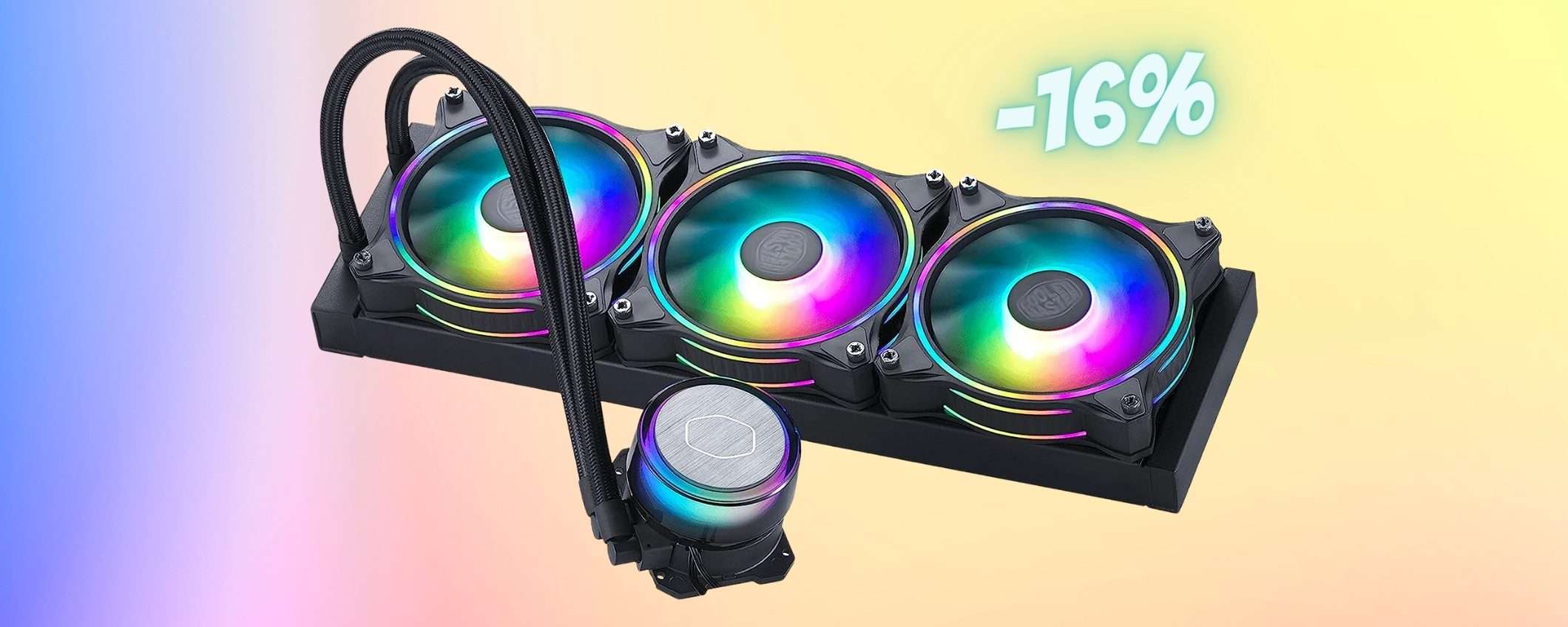 Ventata di aria FRESCHISSIMA per il tuo PC: dissipatore ad acqua -16% Ventata di aria FRESCHISSIMA per il tuo PC: dissipatore ad acqua -16%