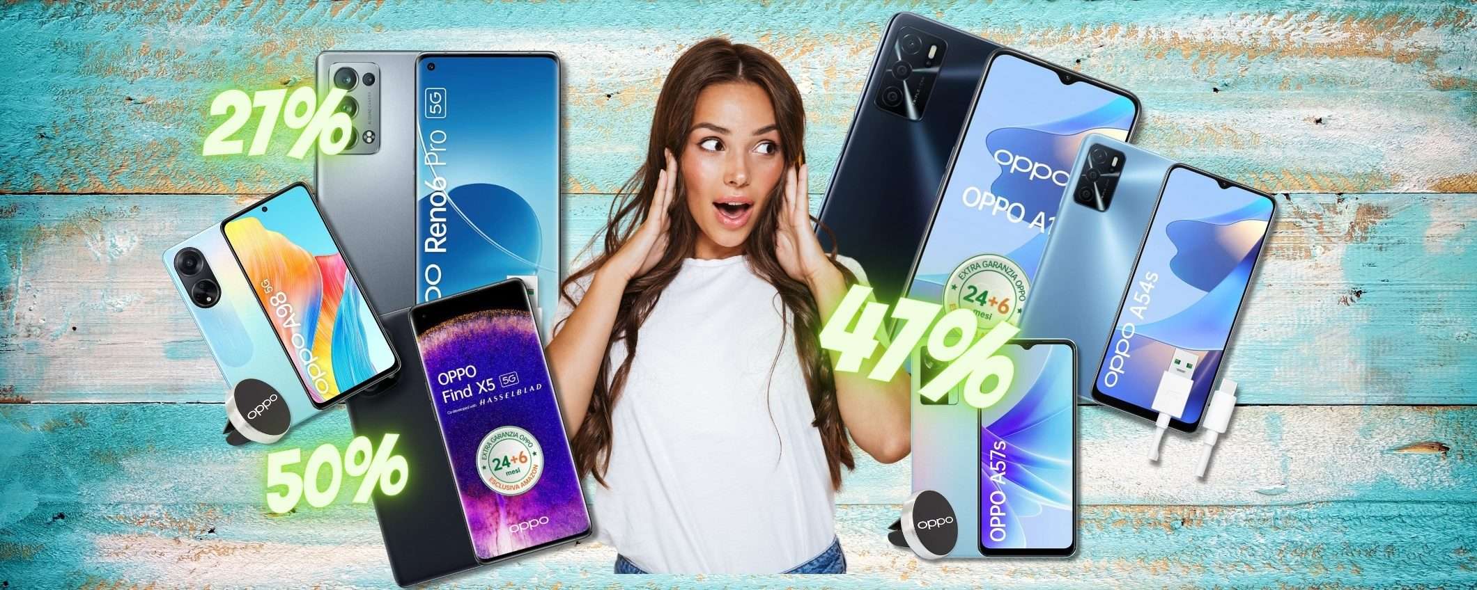 Prime Day 2023: tutti gli smartphone OPPO in offerta Prime Day 2023: tutti gli smartphone OPPO in offerta