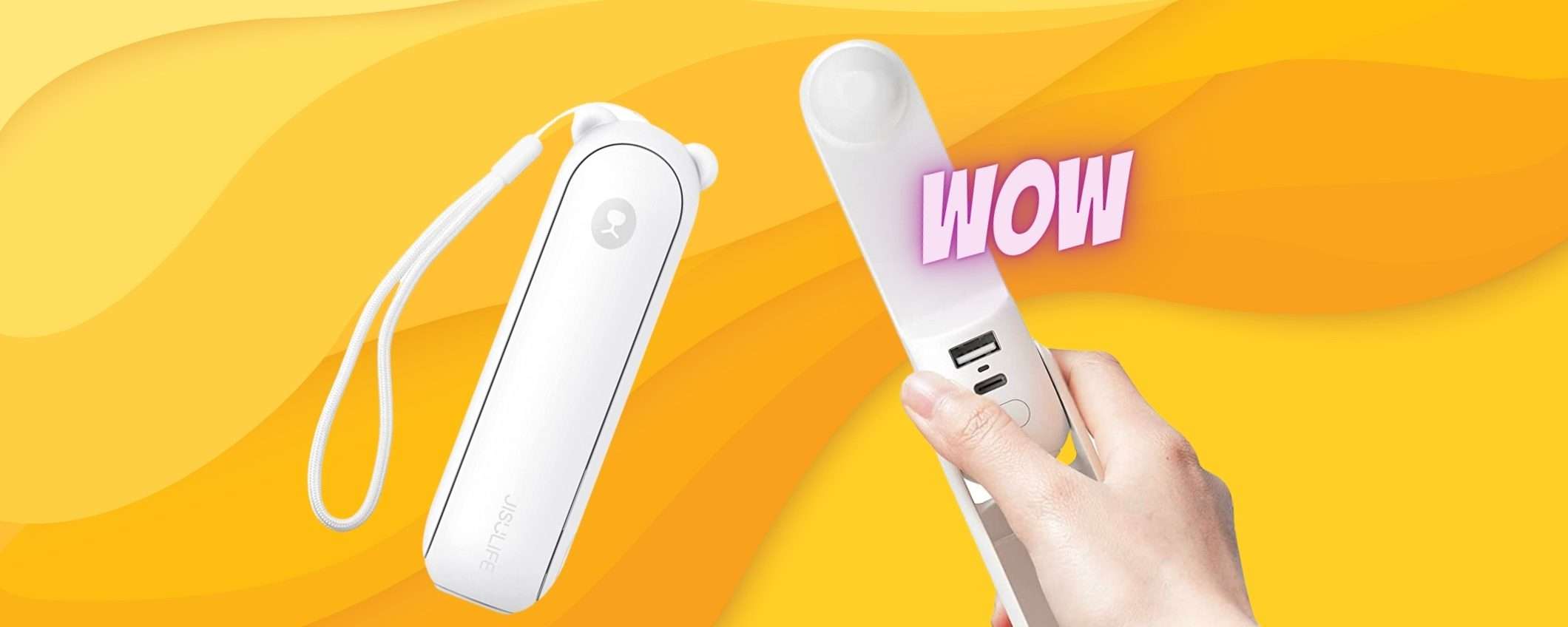 Sfida il caldo: Ventilatore USB in offerta al Prime Day 2023 Sfida il caldo: Ventilatore USB in offerta al Prime Day 2023
