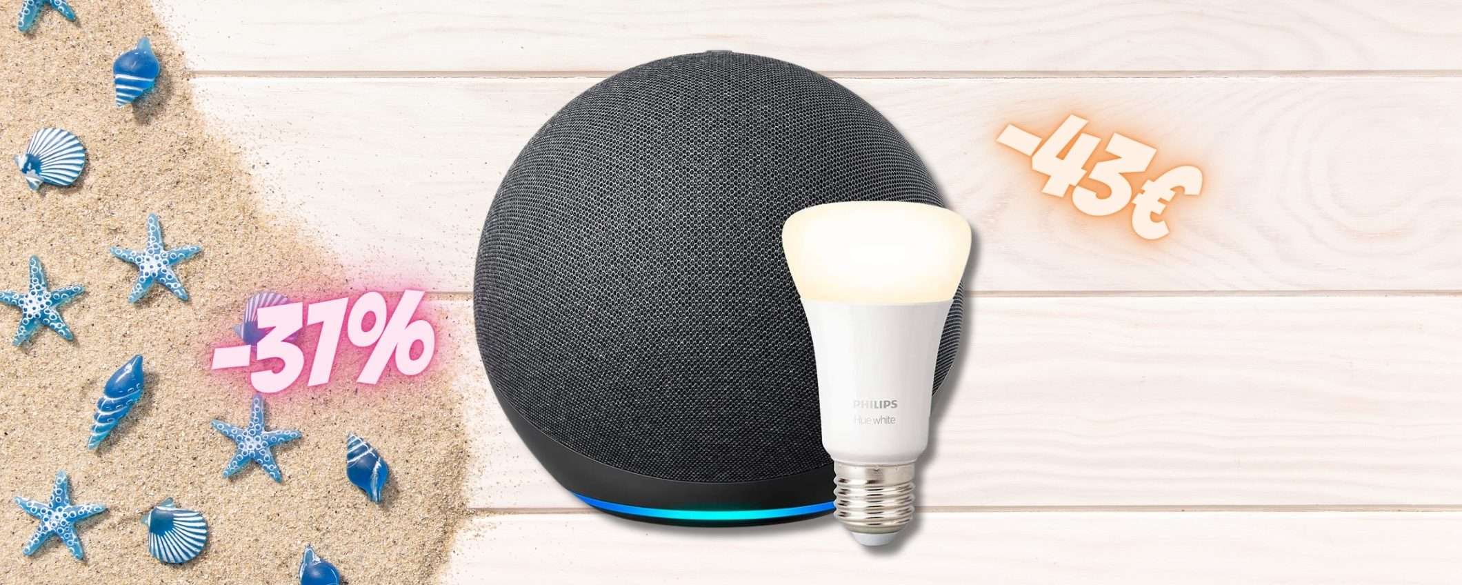 Echo Dot 4 + Lampadina: il bundle che rende casa SMART subito Echo Dot 4 + Lampadina: il bundle che rende casa SMART subito