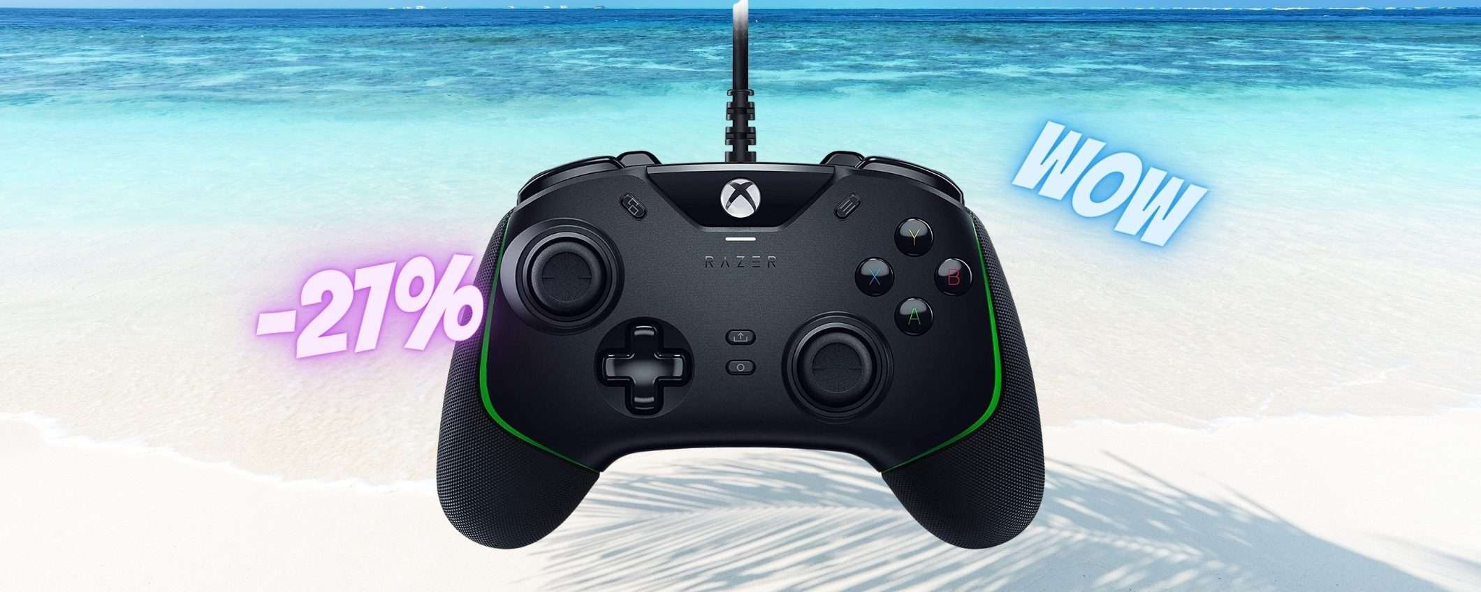 Razer Wolverine V2: controller definitivo, ultime ore di Prime Day Razer Wolverine V2: controller definitivo, ultime ore di Prime Day
