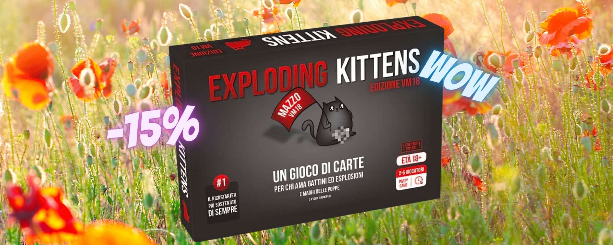 Fai ESPLODERE i gattini con il gioco VM18 più famoso al mondo Fai ESPLODERE i gattini con il gioco VM18 più famoso al mondo