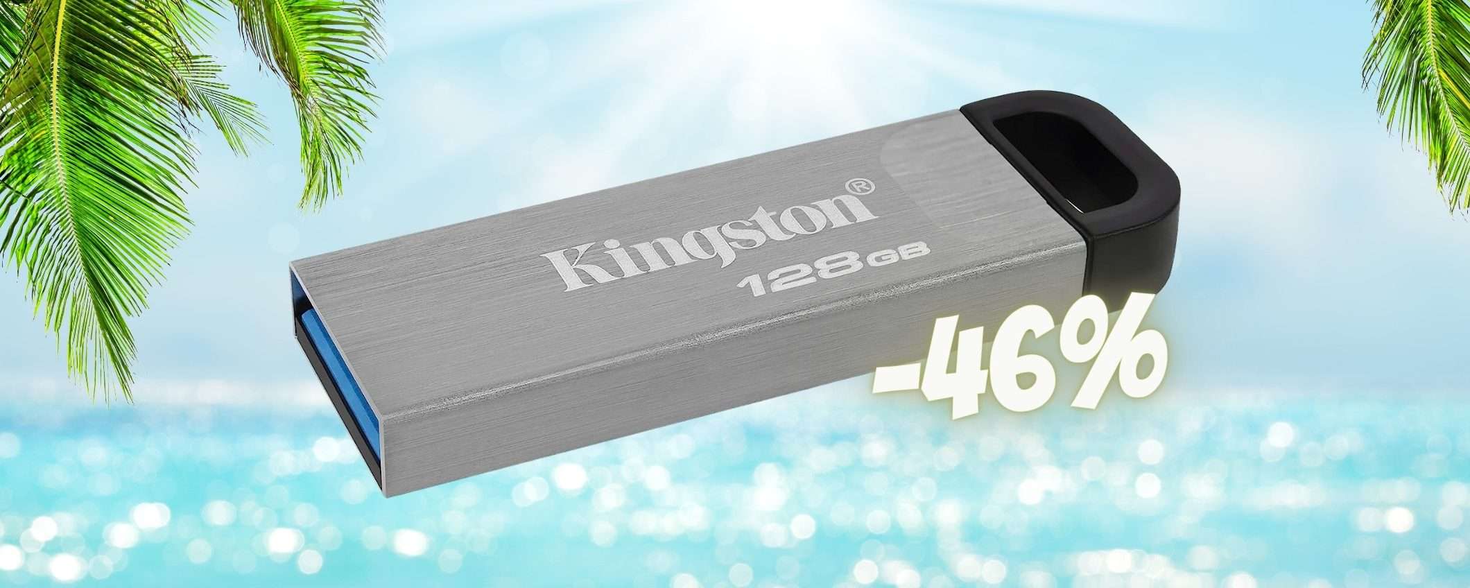 Chiavetta USB 128GB con 3.2: veloce, affidabile, prezzo DIMEZZATO Chiavetta USB 128GB con 3.2: veloce, affidabile, prezzo DIMEZZATO
