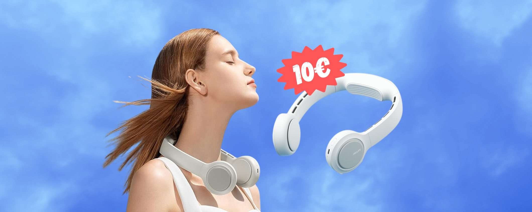 Ventilatore da collo portatile senza pale: GENIALATA a 10€ Ventilatore da collo portatile senza pale: GENIALATA a 10€