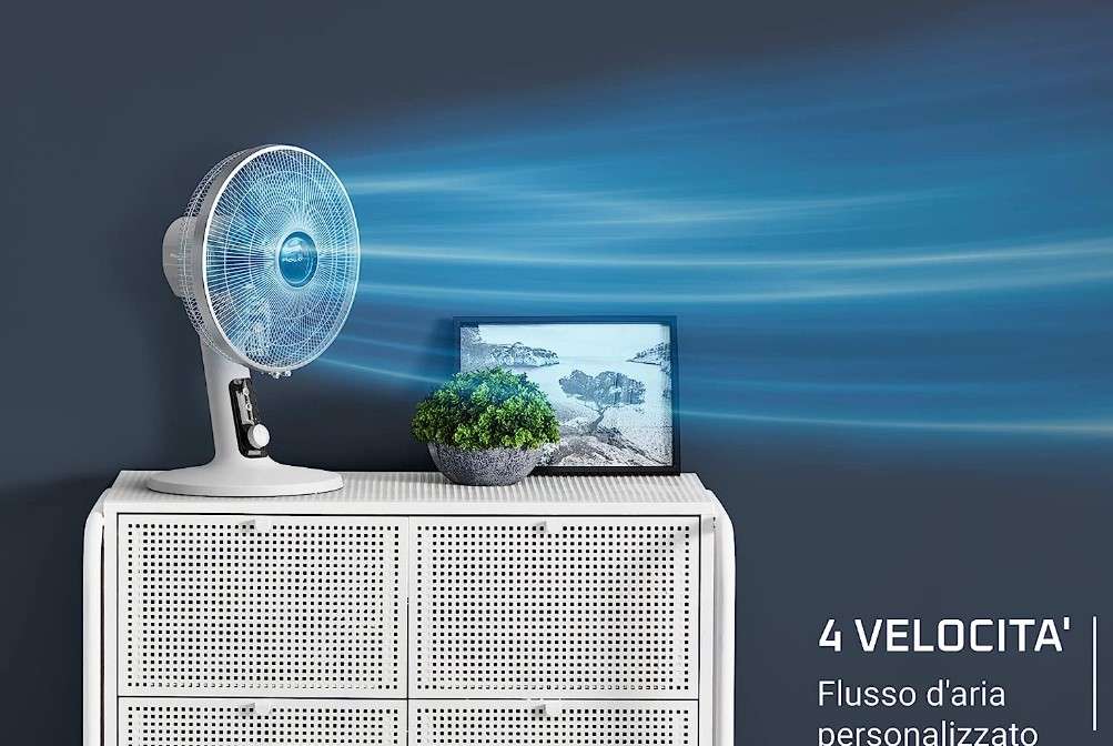 Ventilatore da tavolo Rowenta in offerta su Amazon: potente ma silenziosissimo Ventilatore da tavolo Rowenta in offerta su Amazon: potente ma silenziosissimo