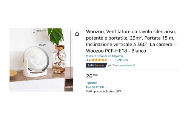ventilatore-portatile-potente-woozoo-amazon