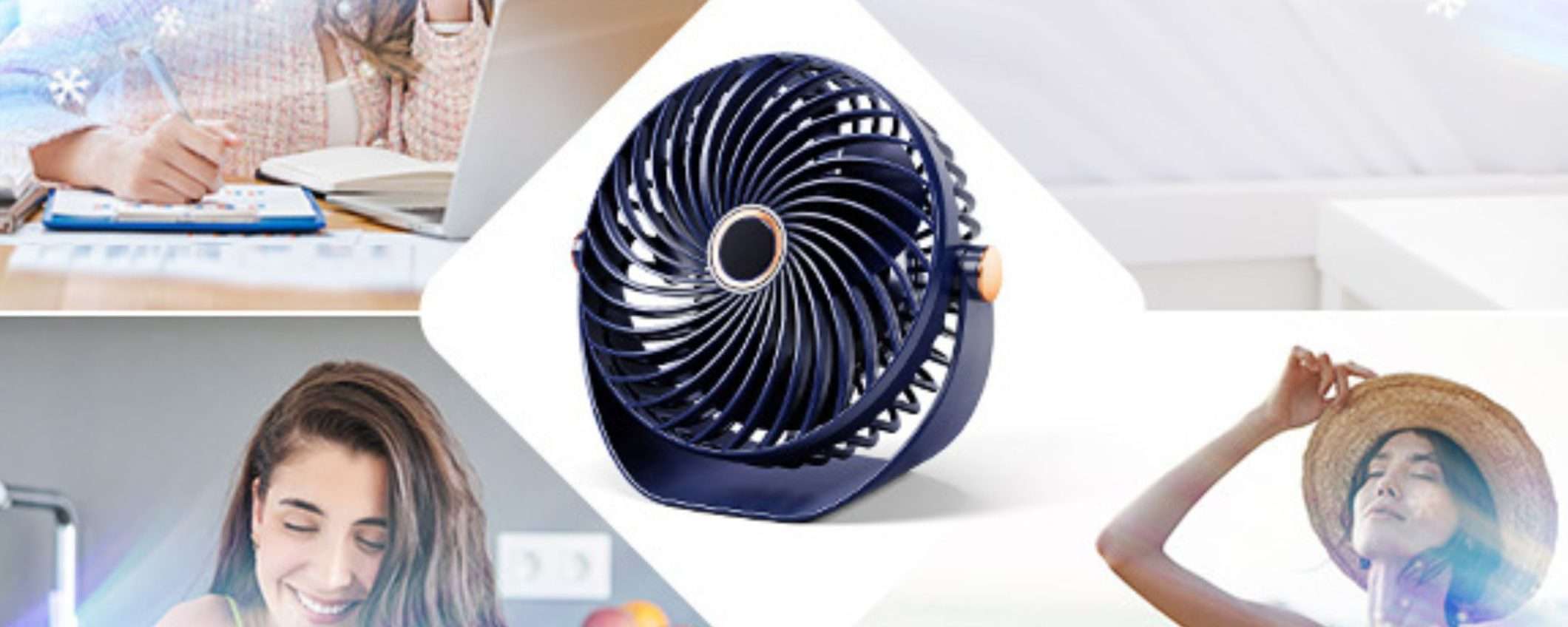 Ventilatore wireless con display a 9,99€: sconto BOMBA su Amazon Ventilatore wireless con display a 9,99€: sconto BOMBA su Amazon