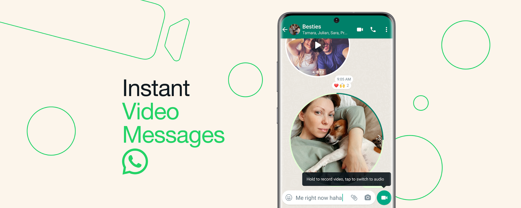 WhatsApp: è in arrivo una gradita novità per i videomessaggi