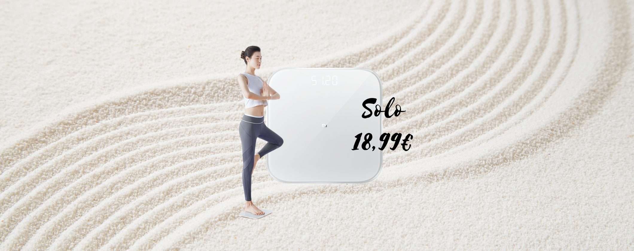 Xiaomi Mi Smart Scale 2: la bilancia intelligente oggi a soli 19€