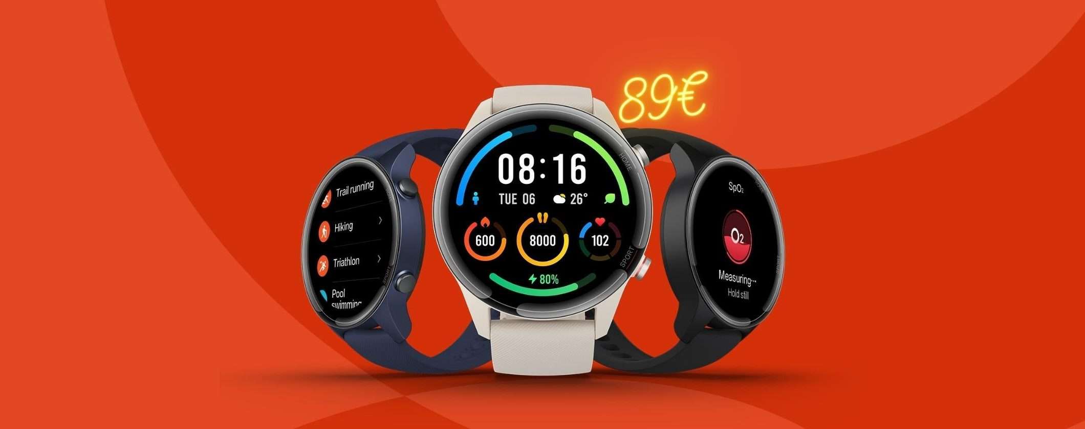 Xiaomi Mi Watch: solo 89€ per l'ultimo giorno di Prime Day Xiaomi Mi Watch: solo 89€ per l'ultimo giorno di Prime Day