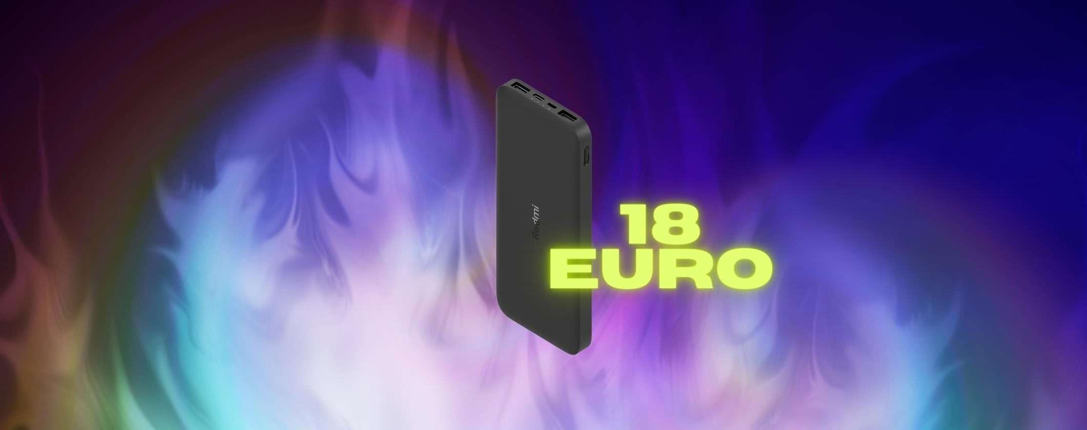 Xiaomi Redmi Power Bank 10000: una POTENZA a 18€ su eBay Xiaomi Redmi Power Bank 10000: una POTENZA a 18€ su eBay
