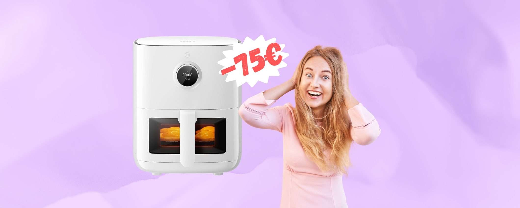 Xiaomi Smart Air Fryer Pro da 4 litri a PREZZO SHOCK (-75€) Xiaomi Smart Air Fryer Pro da 4 litri a PREZZO SHOCK (-75€)