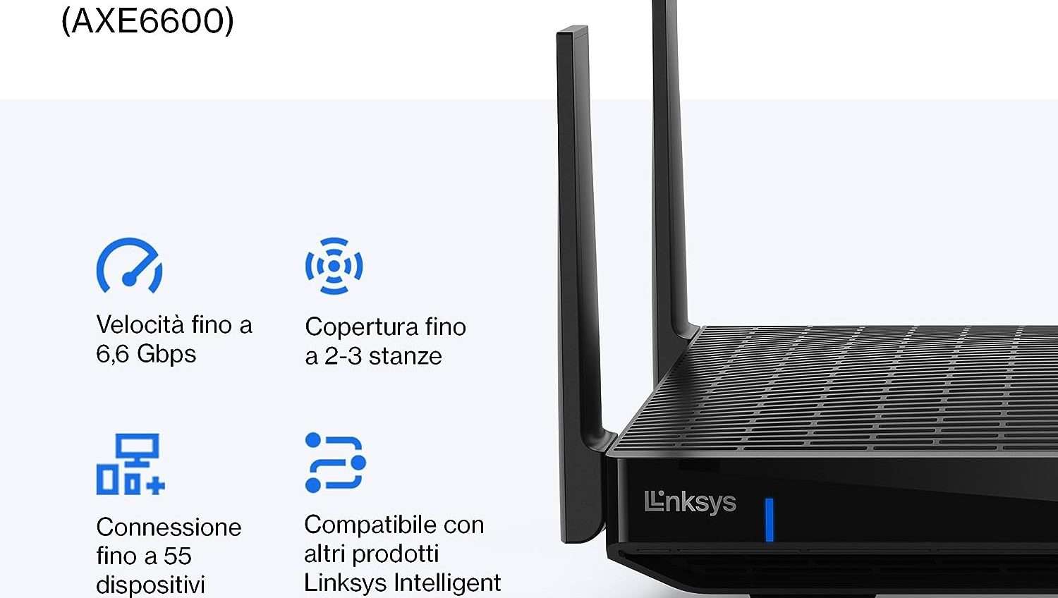 Router Tri-Band Hydra Pro 6E in offerta a soli 199,99€ con uno sconto del 39% Router Tri-Band Hydra Pro 6E in offerta a soli 199,99€ con uno sconto del 39%