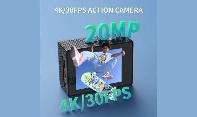 Action Cam 4K 30 FPS