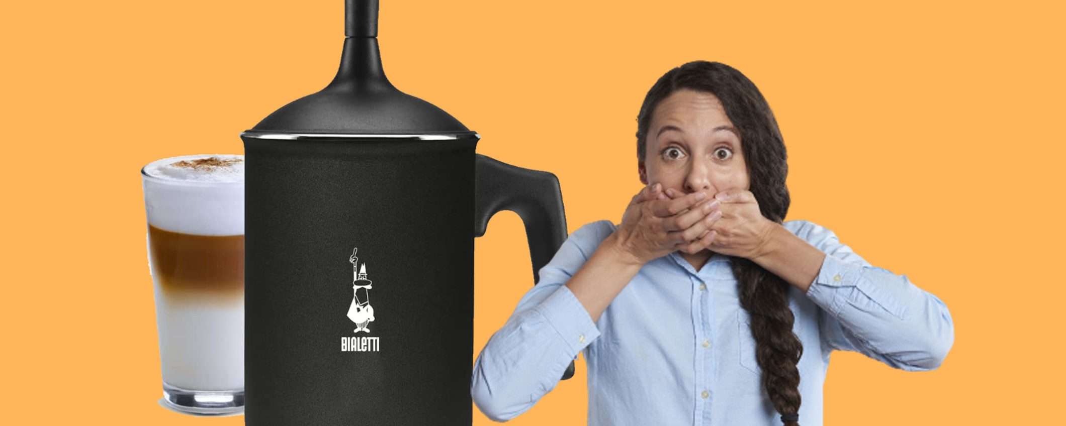 Bialetti Tutto Crema Montalatte in offerta: sconto TOP del 20% Bialetti Tutto Crema Montalatte in offerta: sconto TOP del 20%