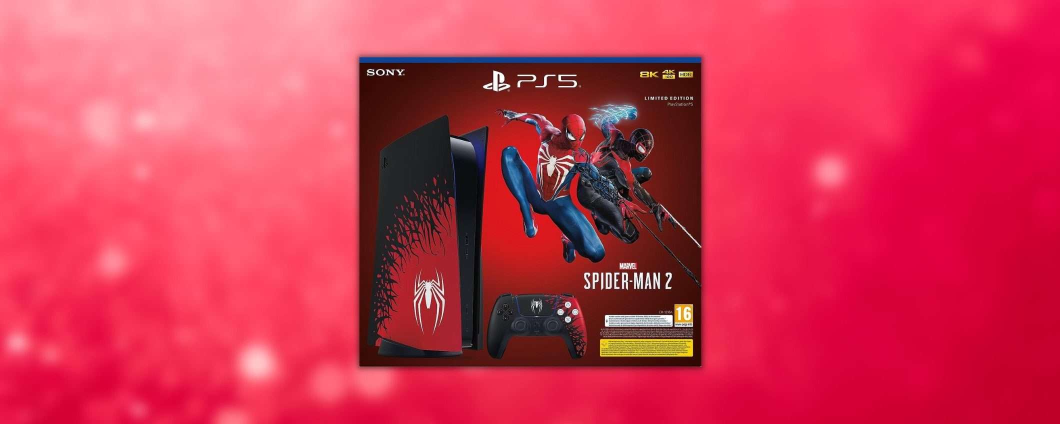 PS5 Spider-Man 2 Limited Edition: prenotala al miglior prezzo su Amazon