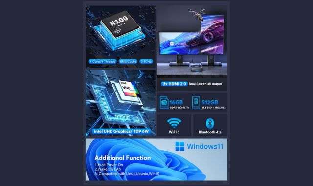 Caratteristiche Mini PC sconto