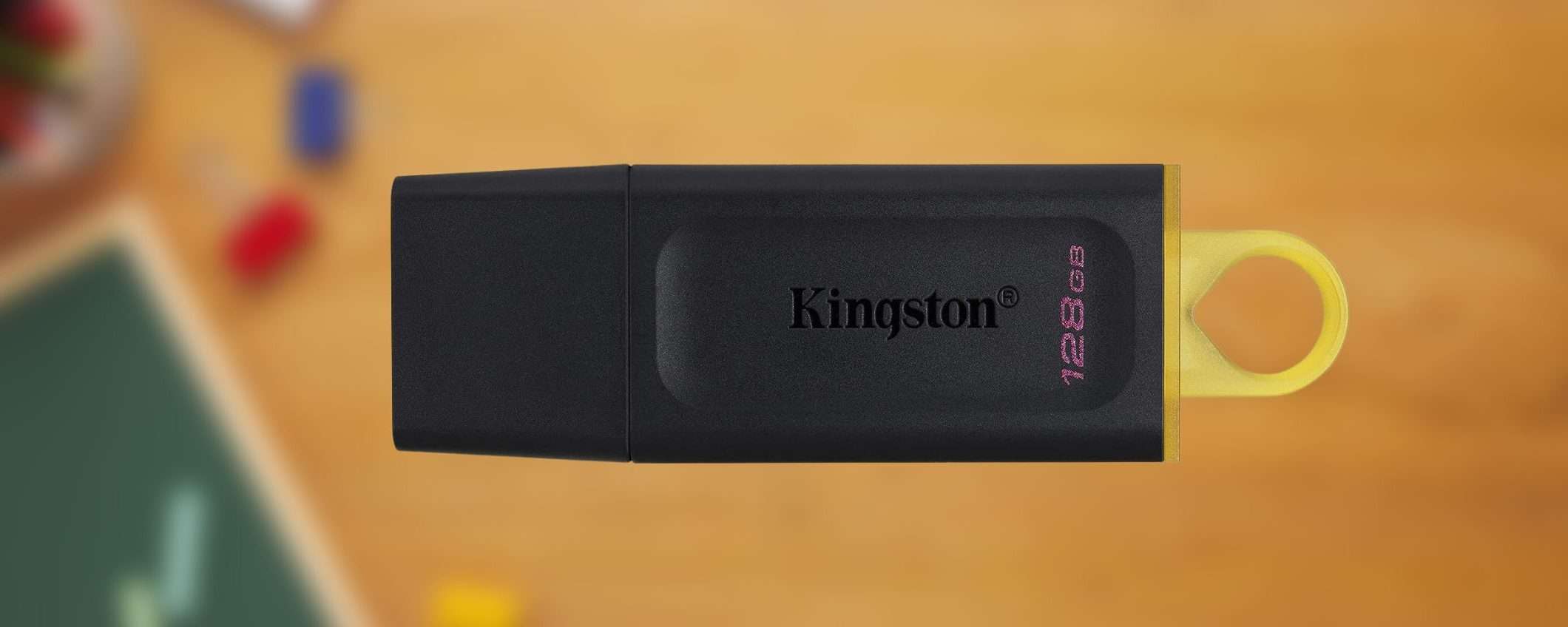 Chiavetta USB Kingston 128GB: SVENDITA AMAZON (-59%) Chiavetta USB Kingston 128GB: SVENDITA AMAZON (-59%)