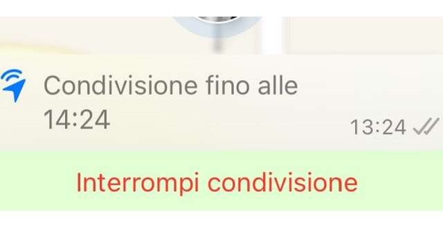 Come inviare la propria posizione in tempo reale su WhatsApp
