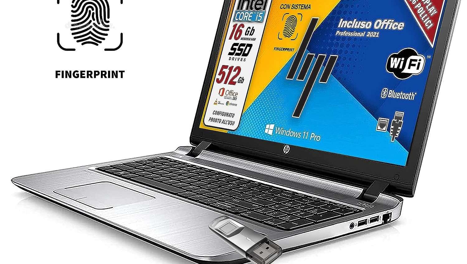 HP Probook, ottimo laptop ricondizionato in offerta su Amazon: solo 319€ e lettore impronte in omaggio