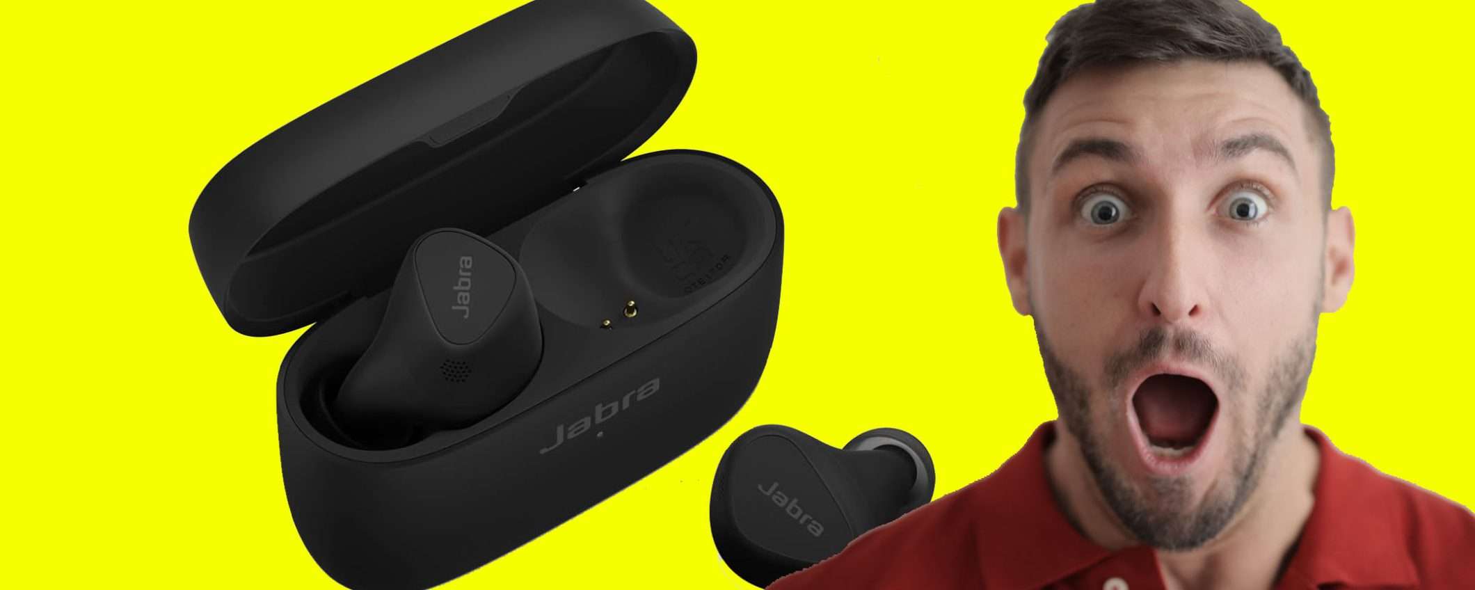 Jabra Elite 5 in offerta su Amazon: sconto BOMBA del 33% (-50€) Jabra Elite 5 in offerta su Amazon: sconto BOMBA del 33% (-50€)