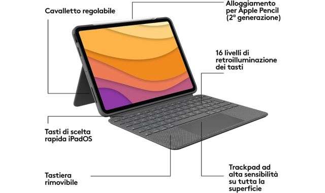 Logitech Combo Touch iPad Air