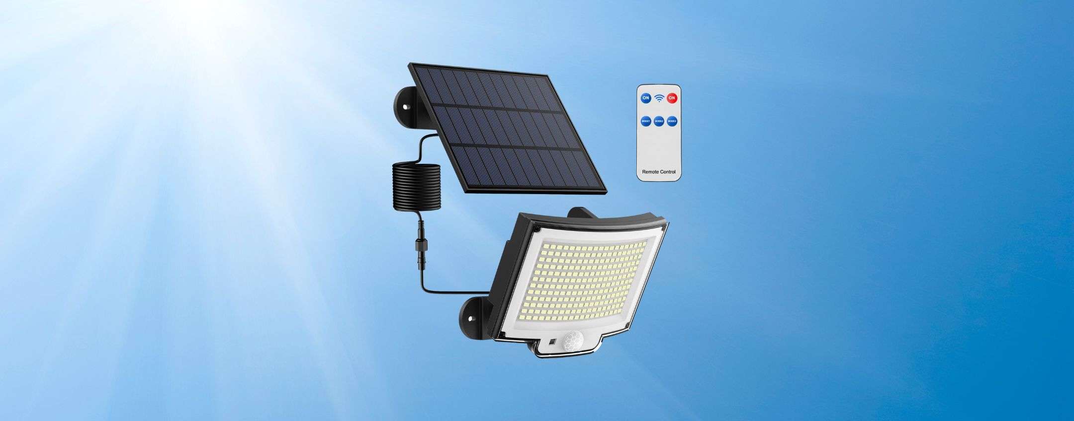 Faretto LED Solare Con Sensore Di Movimento Energizer – Luce Di Sicurezza Da Esterno