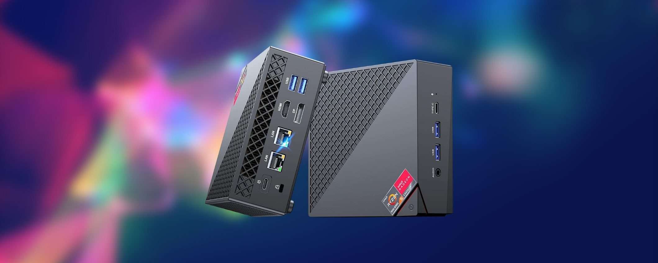 Mini PC BESTIALE con Ryzen 5, 16GB RAM e SSD da 512GB: che sconto Mini PC BESTIALE con Ryzen 5, 16GB RAM e SSD da 512GB: che sconto