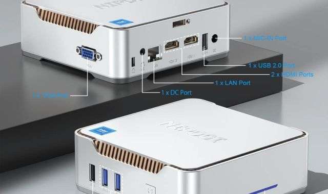 Mini PC porte connessione