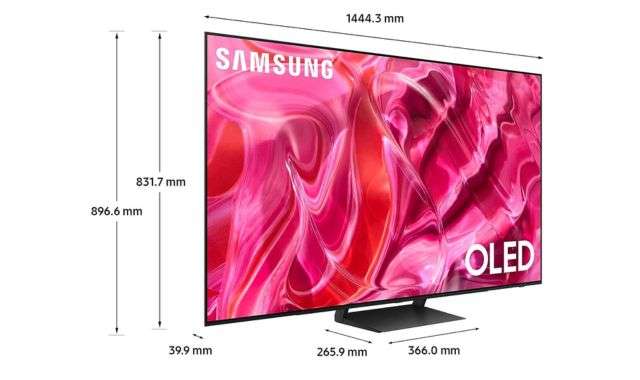 Misure Smart TV Samsung 65 pollici