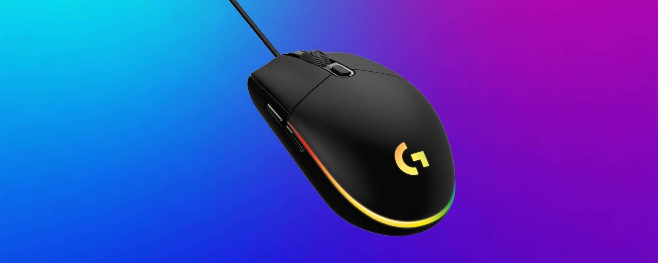 Mouse da gaming Logitech personalizzabile: su Amazon con il 41% di sconto Mouse da gaming Logitech personalizzabile: su Amazon con il 41% di sconto