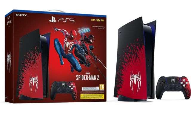 PS5 Limited Edition Spider-Man 2 foto