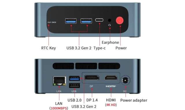 Porte Mini PC Trigkey