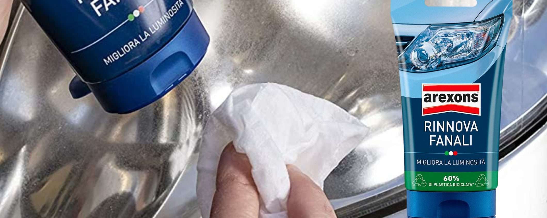 Fanali dell'auto opachi e scarsa visibilità: la GENIALATA da 7€ risolvere Fanali dell'auto opachi e scarsa visibilità: la GENIALATA da 7€ risolvere